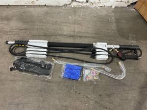 lot 245 image: JANZ 24 FT Pressure Washer Telescoping Wand with Power Washer Extension Wands