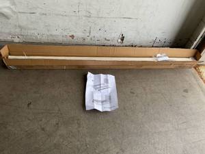 lot 139 image: ZINUS Compack Fabric Covered Wood Slats  Bunkie Board  Box Spring Replacement, Twin
