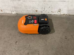 lot 4 image: Worx Landroid S 20V 2.0Ah Robotic Lawn Mower 18 Acre  5,445 Sq Ft. Power Share - WR165