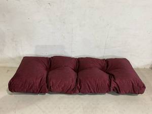 lot 396 image: ROFIELTY Custom OutdoorIndoor Bench Cushion - Star Sea Red