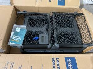 lot 15 image: Diggs Revol Dog Crate for Medium Dogs and Puppies (Charcoal)