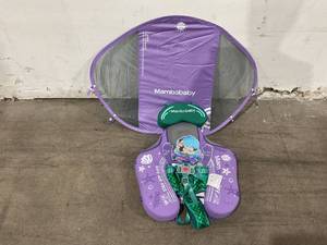 lot 277 image: Mambobaby Baby Float with Canopy - Purple with Green Mermaid Tail