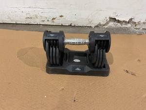 lot 291 image: FLYBIRD 5-25 lbs Adjustable Dumbbell with Anti-Slip Metal Handle