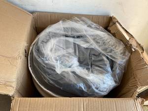 lot 47 image: LUCID 10 Inch Full XL Size Memory Foam Mattress.