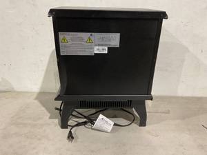lot 159 image: StyleWell Kingham 400 sq. ft. Panoramic Infrared Electric Stove with Electronic Thermostat - Black