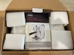 lot 171 image: Gevi Espresso and Cappuccino Maker with Milk Frother