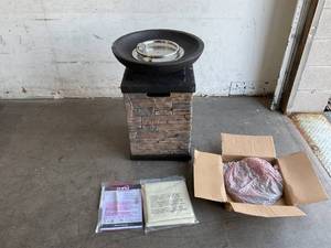 lot 60 image: Bond Manufacturing Newcastle Propane Firebowl Column