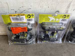 lot 64 image: LOT OF 11 Ryobi Batteries