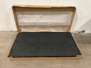 lot 450 image: Black Futon