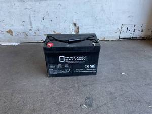 lot 94 image: Mighty Max Battery ML100-12 - 12 Volt 100 AH, Internal Thread (INT) Terminal, Rechargeable SLA AGM Battery