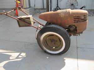 lot 7 image: David Bradley walk behind tractor