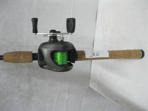 lot 20 image: Rod & Reel  ABU Garcia Reel with Fenwick HMG