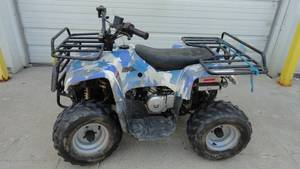 lot 1 image: 2007 Maxtrade 110 cc youth ATV