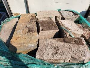 lot 66 image: Lot of (3 Pallets) Natural Stone - Mix of Chilton and Fon Du Lac
