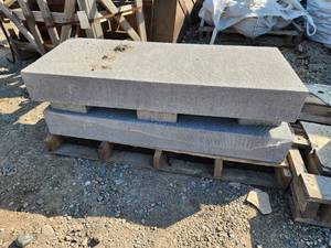 lot 92 image: Lot of (2) Concrete Monolithic Step Units 6x4x19