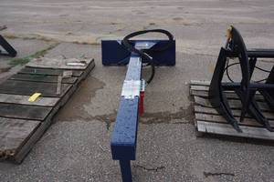 Brand New Iron Oak Model SMH2419 Universal Mount Bobcat Skid Loader Skid Steer 24 Ton Log Splitter