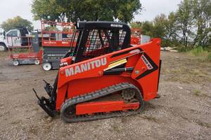 2019 Manitou Model 1050RT Multi Terrain Tracked Skid Loader Skid Steer