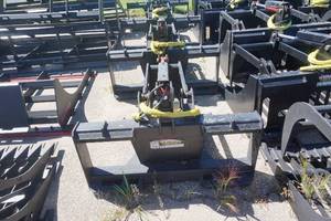 Brand New Made In America Universal Mount Bobcat Skid Loader Skid Steer Stump Grapple Bucket