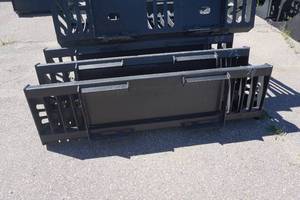 Brand New Made In America Universal Mount Bobcat Skid Loader Skid Steer 72 Skeleton Bucket