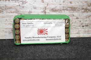 lot 4 image: 8mm Ammo for Nambu Type 14 - 50 Rd 102gr FMJ