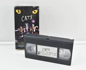 lot 69 image: Cats Musical 1981 VHS Tape