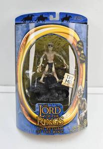 lot 42 image: LOTR Return of the King Smeagol with Electronic Movie Phrases Figure in Box