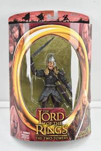 lot 36 image: LOTR Two Towers Eomer with Sword Attack Action Figure in Box