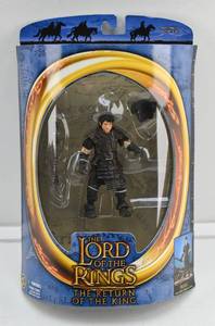 lot 45 image: LOTR Return of the King Frodo with Goblin Disguise Armor Figure in Box
