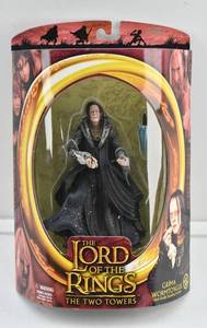 lot 40 image: LOTR Two Towers Grima Wormtongue with Knife Slashing Action Figure in Box