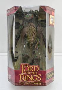 lot 25 image: LOTR Two Towers Electronic Sound & Action Treebeard The Talking ENT Figure in Box