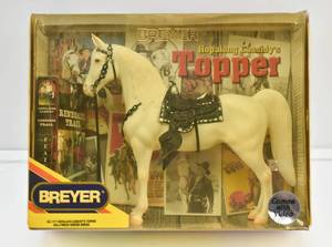 lot 89 image: Vintage Breyer Hollywood Heroes Hopalong Cassidys Topper No. 1177, Original Box