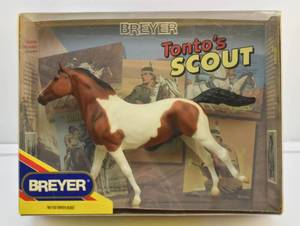 lot 101 image: Vintage Breyer Horse Tontos Scout No. 1122, Original Box
