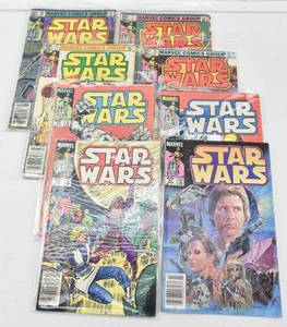 lot 5 image: 14 Vintage Star Wars Comics #69-#82