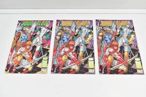 lot 18 image: 3 Vintage 1992 Copies of Youngblood #0 Comic