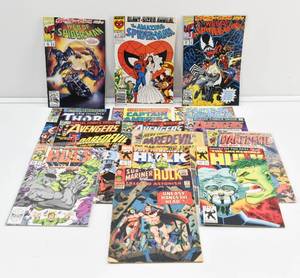 lot 7 image: 16 Vintage Marvel Superhero Comics