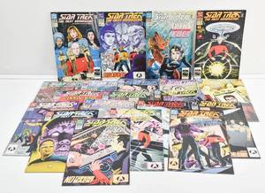 lot 16 image: 28 DC Star Trek Next Generation Comics Issues #21-#48