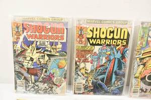 lot 102 image: 20 Marvel Comics, Transformers, Shogun Warriors