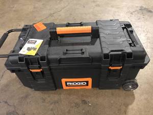 RIDGID 28 in. Mobile Job Box    Customer Returns See Pictures