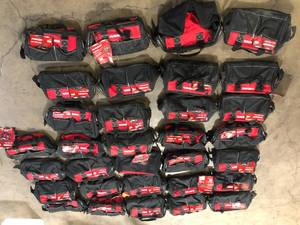 Lot of Husky Tool Bags   Customer Returns See Pictures