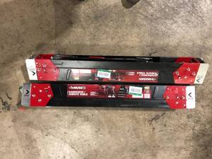 Lot of Husky 25.5 in. x 42.5 W25.5 in. to 32.5 in. H Adjustable Saw Horse and Jobsite Table with 1300 lbs. Capacity - 1 Each Customer Returns See Pictures