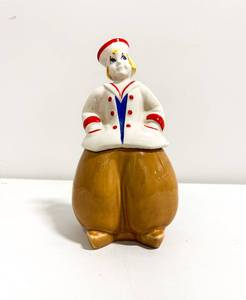 lot 94 image: Vintage Cookie Jar in the Shape of a Dutch Boy