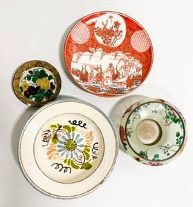 lot 150 image: Chinese and Japanese Antiques, Plique-a-jour, European Ceramic Piece