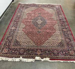 lot 158 image: Large Persian Area Rug - Knotted