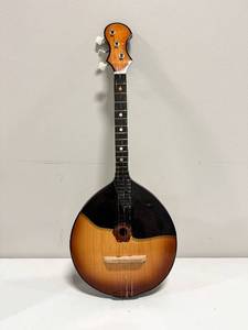 lot 166 image: Eastern European 3-Stringed Domra Instrument