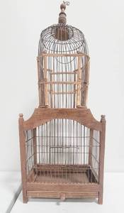 lot 41 image: Vintage Bird Cage