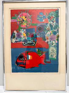 lot 206 image: Roger Bezombes Limited Edition Signed Color Lithograph Print