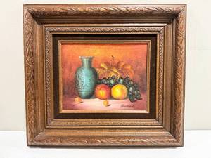 lot 234 image: Vintage Oil on Canvas Painting Signed Hammond