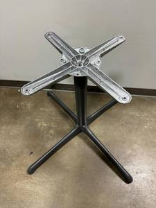 lot 238 image: A StealCase Table Base - High Quality Contruction