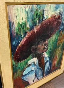 lot 209 image: Signed Oil on Canvas Painting