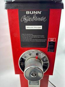 lot 9 image: Large Bunn Coffee Grinder